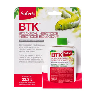Safer's BTK Biological Insecticide Concentrate, 100mL