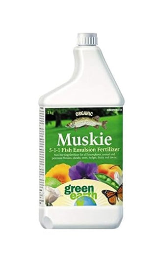 GreenEarth "Muskie" 5-1-1 Fish Emulsion Fertilizer 1KG