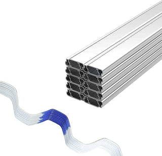 Slip tube Springlock Channel and Wire 6' length