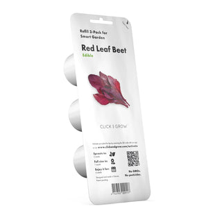 Click and Grow Refill 3-Pack - Red Leaf Beet