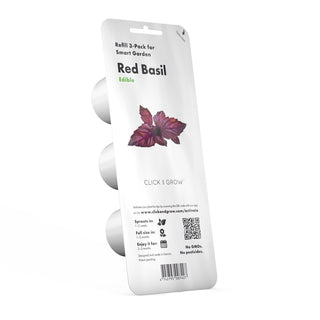 Click and Grow Refill 3-Pack - Red Basil