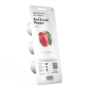 Click and Grow Refill 3-Pack - Red Sweet Pepper