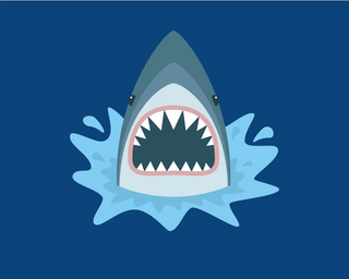 Shorty Shark - for Kids Paint-by-Numbers Kit