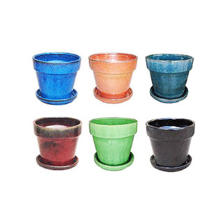 Floral Nested Set 7” - Assorted Colours
