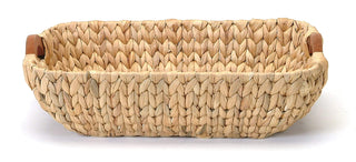 RECT HYACINTH TRAY MED