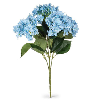 Bloom Real Touch Hydrangea Bouquet Blue
