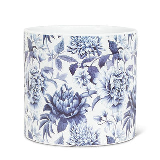 Large Chintz Print Planter 6.5"D