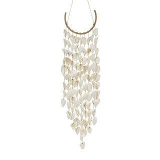 Large Arc Shell Chime White 28"L