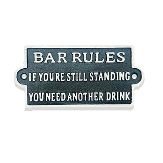 Bar Rules Sign