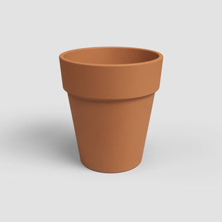 Amalia High Terracotta Pot 9 inch Natural