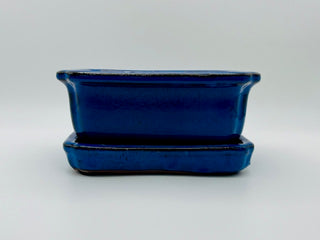 Bonsai Ceramic Pot 5" with Saucer