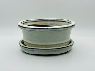 Bonsai Ceramic Pot 5" with Saucer