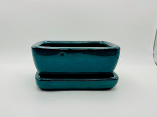 Bonsai Ceramic Pot 5" with Saucer