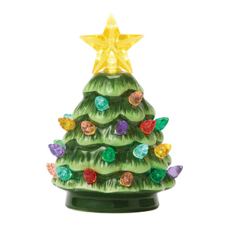 Lighted Ceramic Christmas Tree