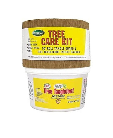 Tree Insect Barrier Tanglefoot Tree Care Kit - Tree Insect Barrier & Tangle-Guard Wrap Com ...