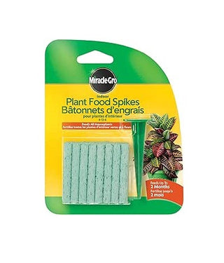 Miracle-Gro Indoor Plant Food Spikes Tray - 24 Pack