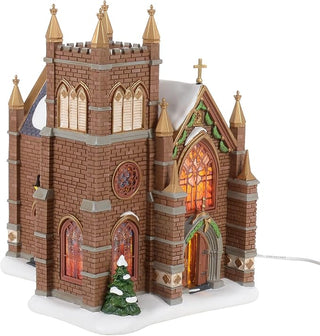 Department 56 Dickens' Village the Church of Fraternal Charity 50th Anniversary Limited Edition