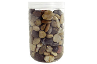 Tumbled Marble stone panda 3/8" -3/4" 2kg
