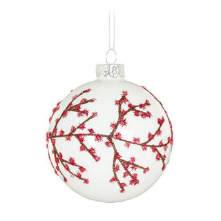 Abbott - Berries on Branch Ball Ornament