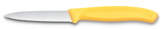 Victorinox Swiss Classic Paring Knife 3" Wavy Edge Lemon Yellow