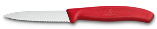 Victorinox Swiss Classic Paring Knife 3" Wavy Edge Red