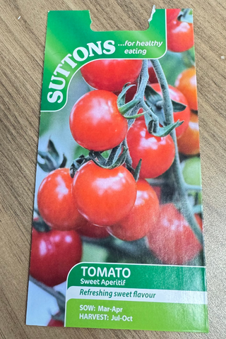 Suttons Seeds - Tomato Sweet Aperitif