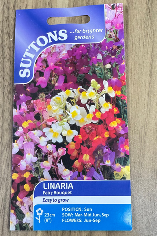 Suttons Seeds - Linaria Fairy Bouquet