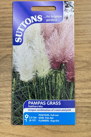 Suttons Seeds - Pampas Grass