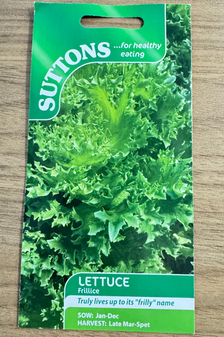 Suttons Seeds - Lettuce Frillice