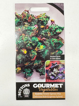 Suttons Seeds - Gourmet Vegetables Kalette Flower Sprout Mix