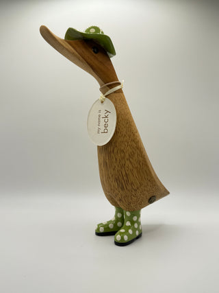 Wooden Duck "Becky"
