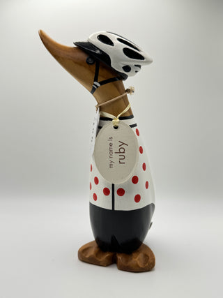 Wooden Duck "Ruby"