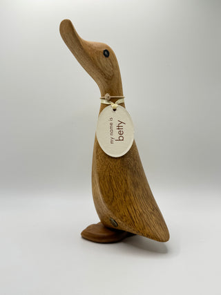 Wooden Duck "Betty"