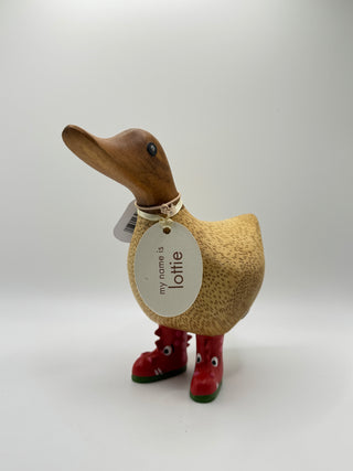 Wooden Duck "Lottie"