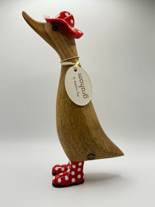 Wooden Duck "Graham"