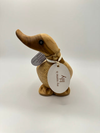 Wooden Duck "Lily"