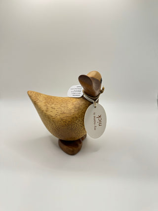 Wooden Duck "Nick"