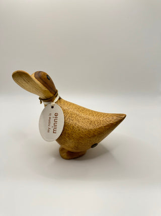 Wooden Duck "Minnie"