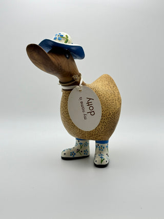 Wooden Duck "Dotty"
