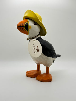 Wooden Puffin "Alex"