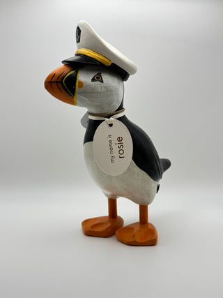Wooden Puffin "Rosie"