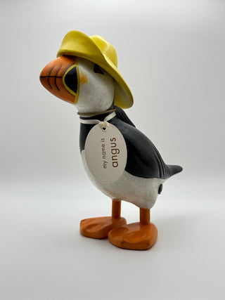 Wooden Puffin "Angus"