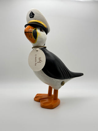 Wooden Puffin "Lyn"