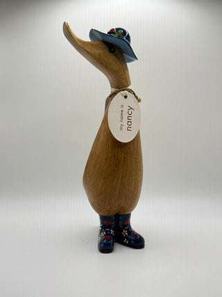 Wooden Duck "Nancy"