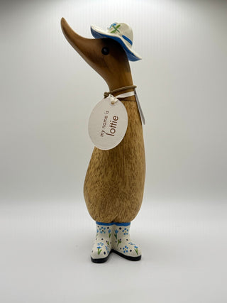 Wooden Duck "Lottie"