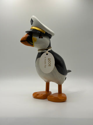 Wooden Puffin "Scott"