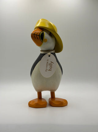 Wooden Puffin "Holly"