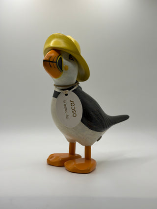 Wooden Puffin "Oscar"