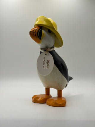 Wooden Puffin "Evie"