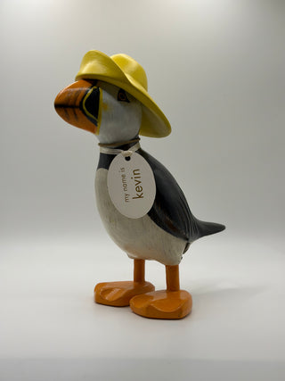 Wooden Puffin "Kevin"
